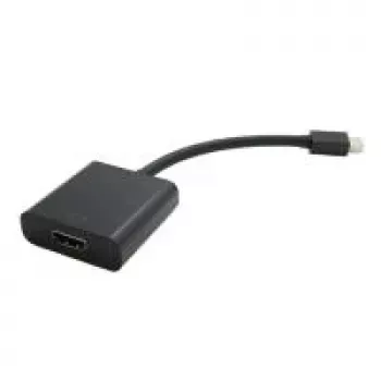 VALUE vaizdo / garso adapteris DisplayPort / HDMI – Mini DisplayPort (kištukas) į HDMI (lizdas) – DisplayPort 1.2 – juodas (12.99.3142)
