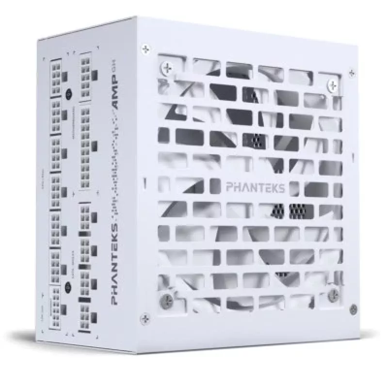 Maitinimo blokas PHANTEKS AMP GH 850 W, 18+10 pin ATX, pilnai modulinis, 80 PLUS Gold, baltas