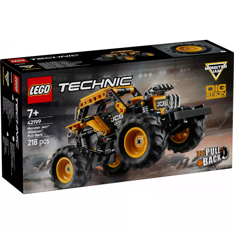 LEGO TECHNIC 42199 Monster Jam™ DIGatron™ atitraukiamas sunkvežimis