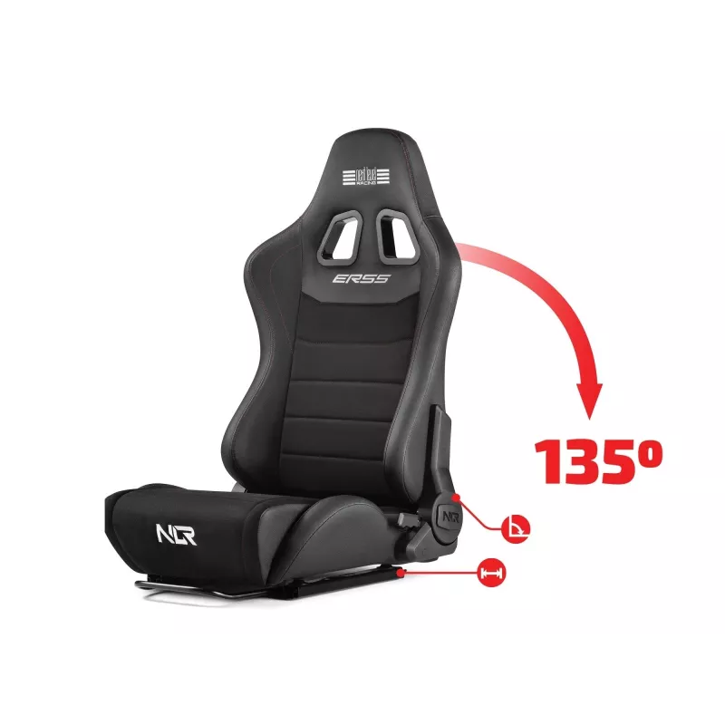 Next Level Racing ERS5 Elite odinė ir zomšinė sėdynė