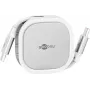 Wentronic goobay Self-Retracting USB-C laidas baltas/sidabrinis 15W tvirtame korpuse – Skaitmeninis/duomenų kabelis (77425)
