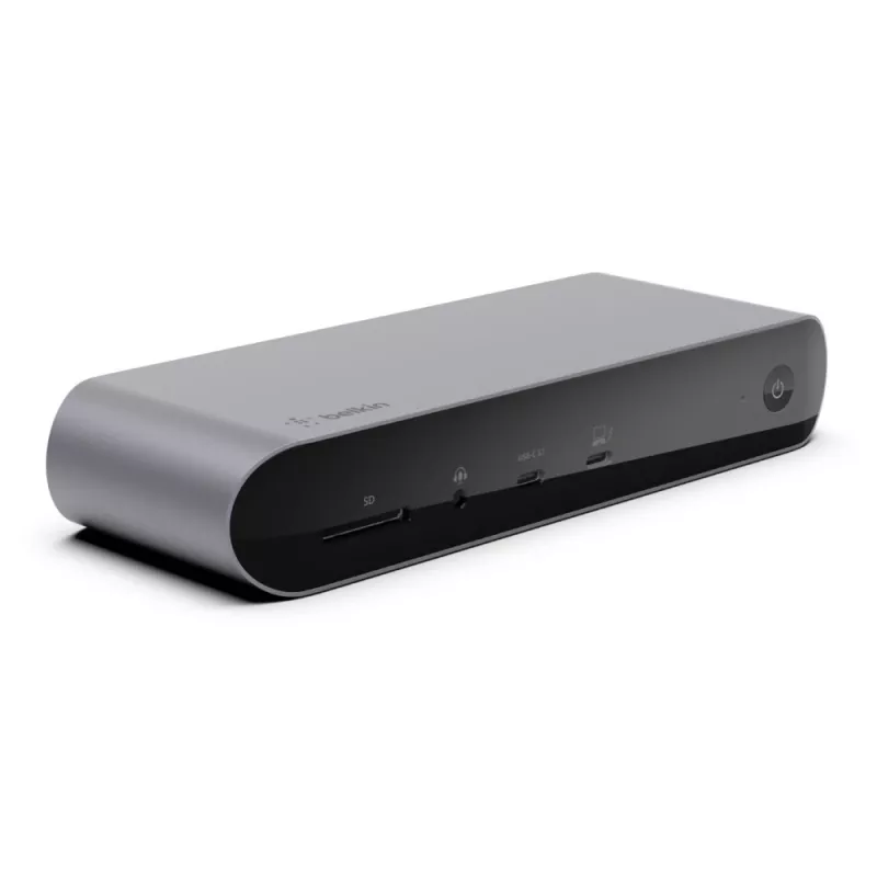 Docking stotelė Belkin Thunderbolt 4 Dock Pro juoda, laidinė, 90W galios tiekimas