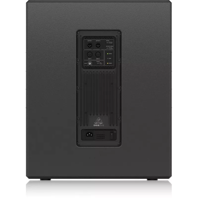 Behringer DR18SUB aktyvus žemų dažnių garsiakalbis 800 W juodas