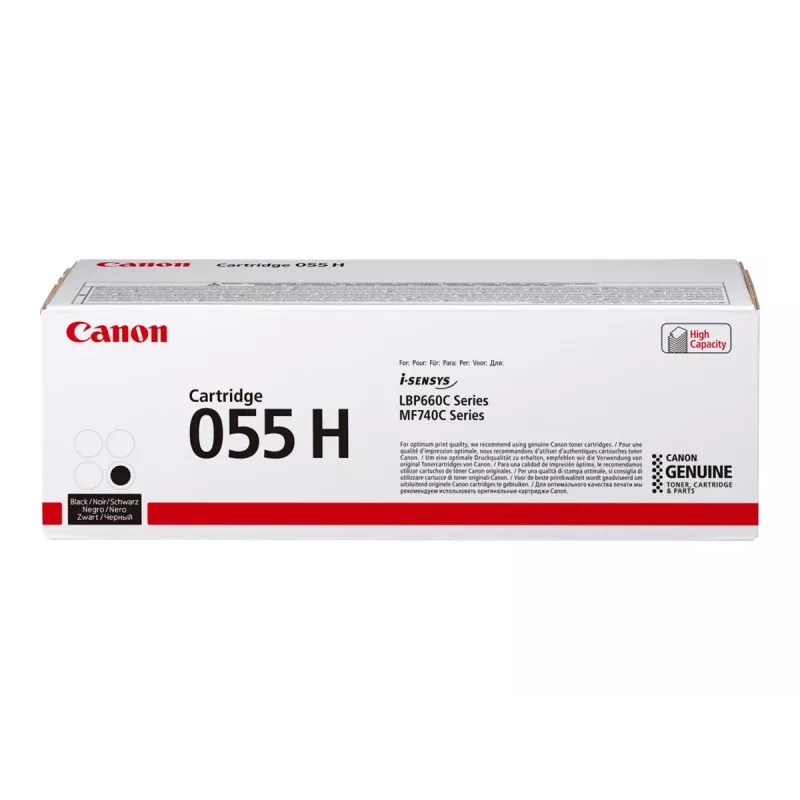 Canon 055H originalus juodas kasečių rinkinys 1 vnt.
