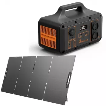 Sulankstomas saulės kolektorius Extralink EPS-120W 120W Monokristalinis silicis