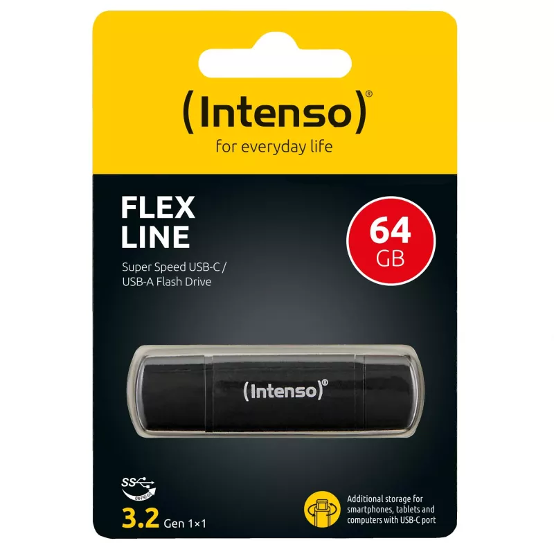 Intenso 3544490 64GB USB 3.2 atmintukas