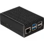 Joy-IT RB-AlucaseP5-08 dėklas SBC, tinkamas Raspberry Pi plokštėms (RB-AlucaseP5-08)