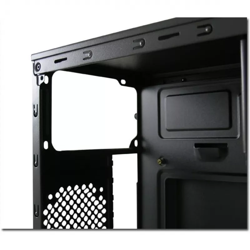 LC Power 2015MB – korpusas Micro ATX – be maitinimo šaltinio – juodas – USB / garsas (LC-2015MB-ON)