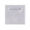 Alantec GN011 jungiamoji dėžutė tinklui Cat6 Balta