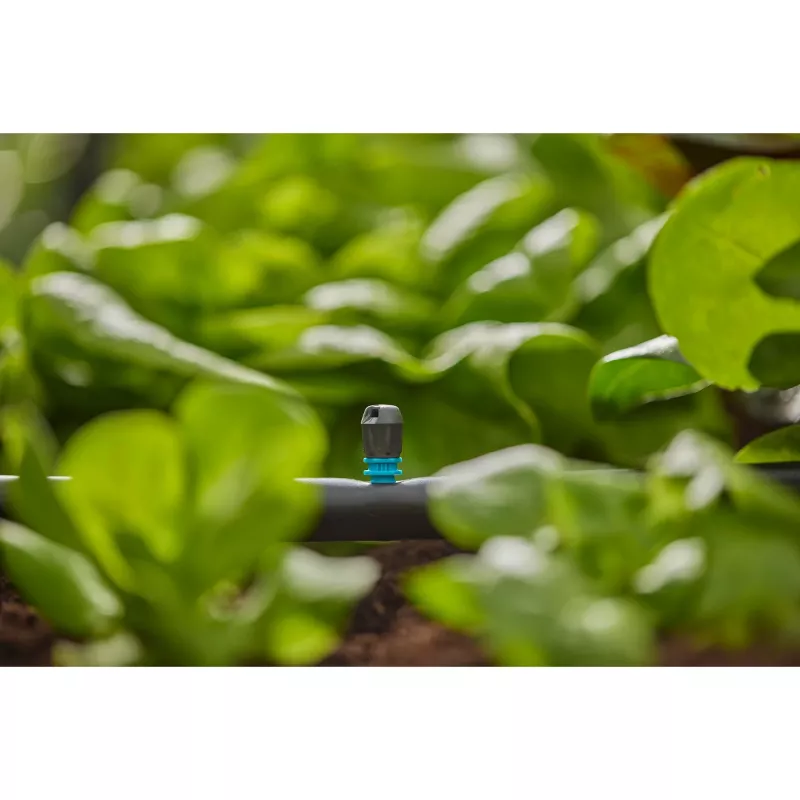 Lašelinio laistymo antgalis Gardena 13318-20 galiniam montavimui, juodas plastikas, 5 vnt.