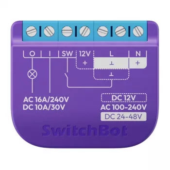 Išmanusis relės modulis SwitchBot Relay W5502300 – belaidis valdymas laidiniams įrenginiams