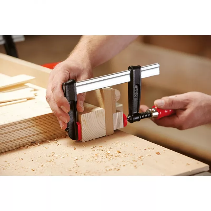 F-veržtuvas BESSEY TPN20BE 20 cm Aliuminis Juodas Raudonas