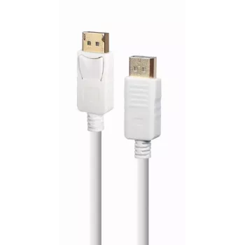 DisplayPort kabelis Gembird CC-DP2-6-W — DisplayPort į DisplayPort, 1,8 m, baltas