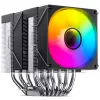 CPU aušintuvas Jonsbo CR-1400 DV2 su 120 mm ventiliatoriumi, juodas