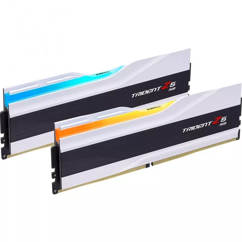 G.Skill Trident Z5 RGB DDR5 atminties rinkinys 48 GB (2x24 GB) 8200 MHz CL40 baltas