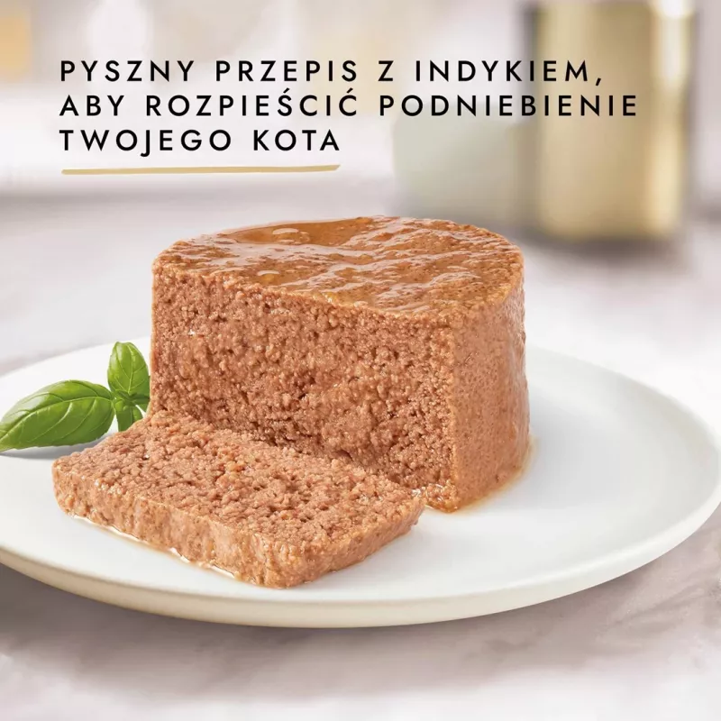 Šlapias kačių ėdalas Purina Nestlé GOURMET Gold Turkija 85 g Skardinė Suaugusioms Katėms, Formulė Svorio Kontrolei