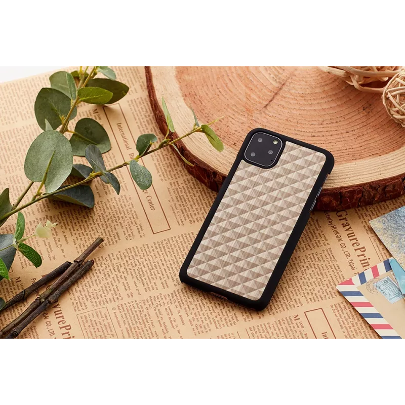 Dėklas iPhone 11 Pro man and wood armor juodas – apsauginis kietas dėklas su amortizacija