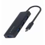 USB-C 4 prievadų I/O HUB UHB-CM-U3P4-02 GEMBIRD