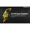 Nitecore Ci4 įkroviklis – universalus USB įkroviklis Li‑Ion, NiCd, NiMH baterijoms, 5/9/12V, 3A, plastikinis