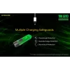 Raktų pakabuko žibintuvėlis Nitecore TIKI GITD Pilka – USB įkraunamas, 1 lm, 55 mm, 12 g, IP66