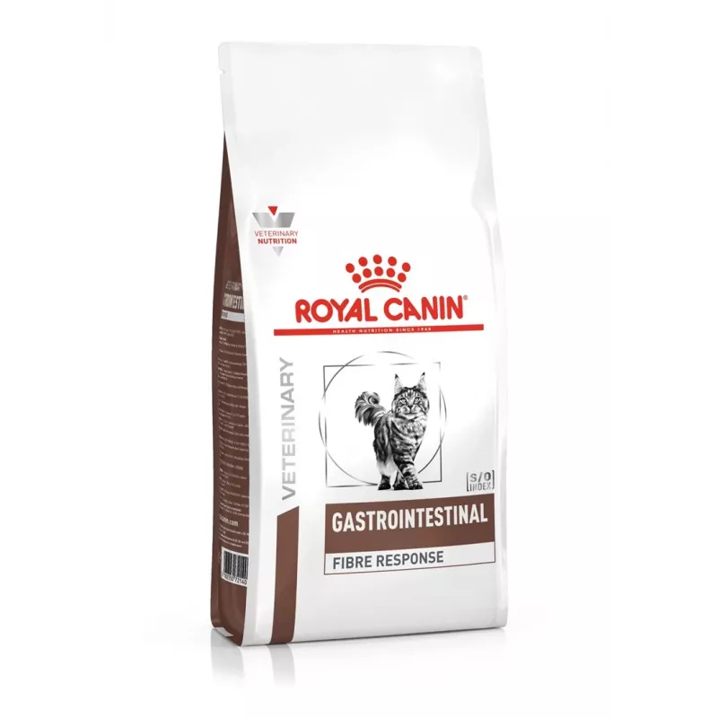 Sausas kačių ėdalas Royal Canin Fibre Response suaugusioms katėms 2 kg – vištiena, virškinimo palaikymas, antioksidantai