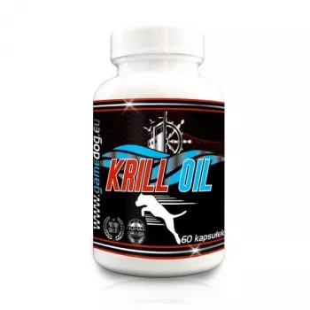 GAME DOG Krill Oil papildai šunims – 60 tablečių