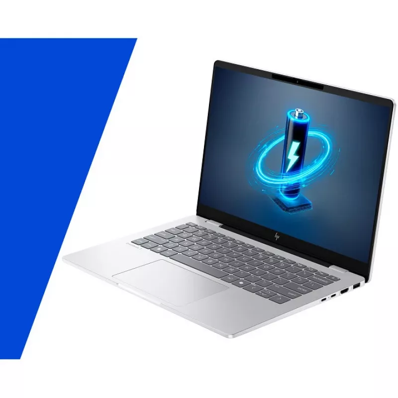 HP OmniBook 7 AI 14 2k nešiojamas kompiuteris Core Ultra 7 255U 16GB/512GB SSD Win11 Home - 14-fr0475ng Copilot+PC - klaviatūros išdėstymas gali būti vokiškas