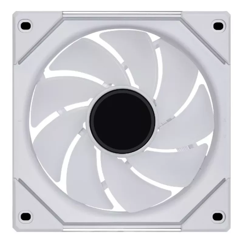 120 mm Lian Li UNI FAN SL-INF Wireless ARGB PWM — Baltas, modulinė magnetinių ventiliatorių sistema