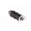 Greitasis jungiklis vandens blokams Alphacool ES 13876 (žalvaris, nikelis, plastikas, juoda/chromas)