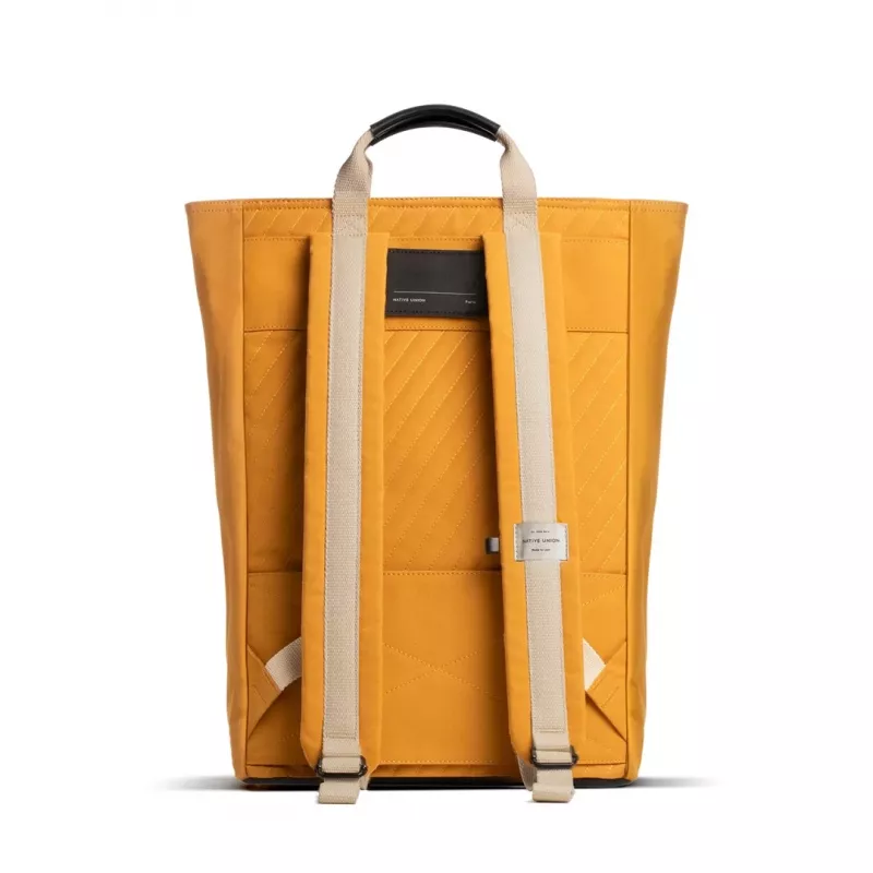 Kuprinė Native Union W.F.A Backpack geltona 100% perdirbtas PET