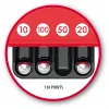 Stalo žaidimas BRIO nuo Ravensburger – Pinbolas, 5 dalių, 522×339×117 mm