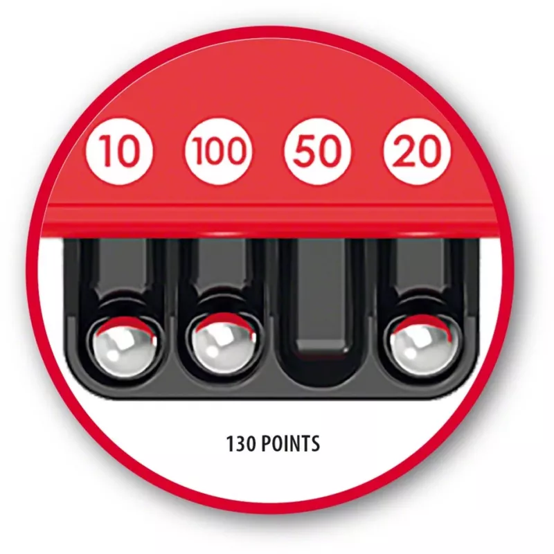 Stalo žaidimas BRIO nuo Ravensburger – Pinbolas, 5 dalių, 522×339×117 mm