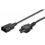 MicroConnect PE080610 maitinimo laidas 1 m C14 – C5 juodas