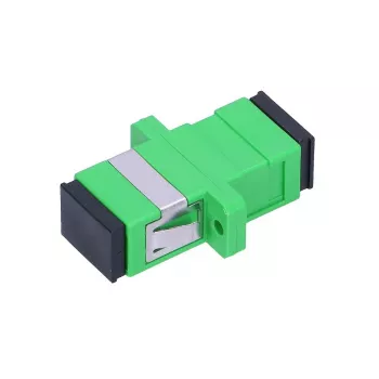Extralink SC/APC vienmodis simplex adapteris žalias