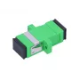 Extralink SC/APC vienmodis simplex adapteris žalias
