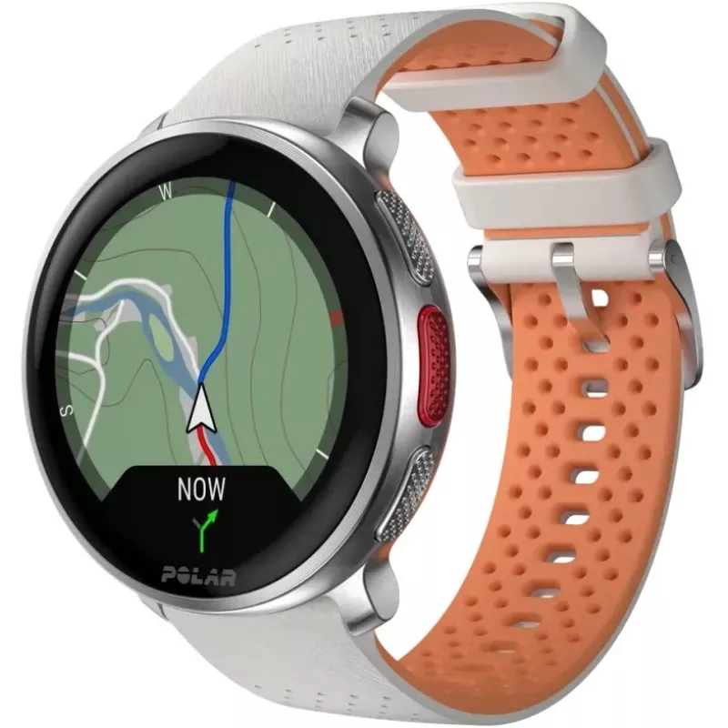 Polar Vantage V3 - Aliuminis - Sportinis laikrodis su silikoniniu dirželiu - Ekranas 3,5 cm (1,39 colio) - 32 GB - Bluetooth - 57 g - Aušros abrikosų (900108893)