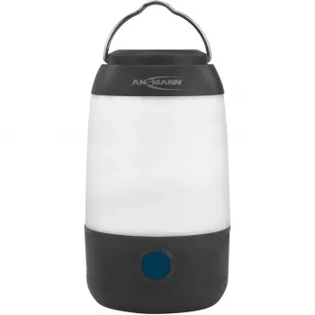 Ansmann Mini 230 lm LED juodas baterijomis maitinamas kempingo žibintas