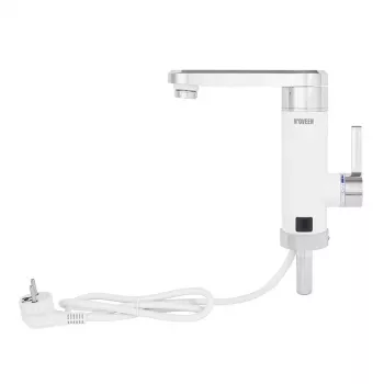Momentinis vandens šildytuvas NOVEEN IWH460 4600W 220–240V, be bako, prie vartojimo vietos, 2,5 l/min, IPX4, LED ekranas