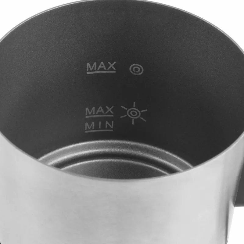 Automatinis pieno putų aparatas JATA JECL1900 juodas nerūdijantis plienas 150ml 550W