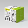 Elektrinis virdulys Maestro MR-1302-WG 2,5 L, nerūdijančio plieno korpusas, baltas, šarnyrinis švilpukas