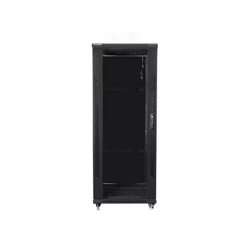 Lanberg FF01-6832-12B Stovimas 19 inch 32U 600x800 mm spinta juoda RAL 9004