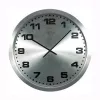 NeXtime laikrodis Mercure 2906zw, 25 cm, sieninis, sidabrinis