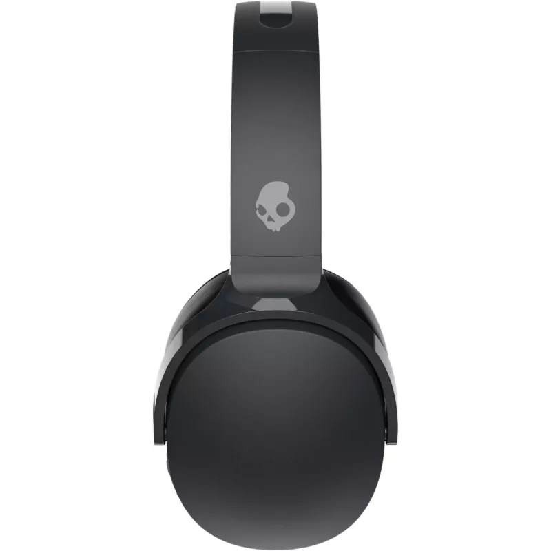 Ausinės ant galvos Skullcandy Hesh Evo – laidinės ir Bluetooth 5.0, 36 h baterija, USB-C, 3,5 mm, sulankstomos, triukšmo slopinimas, juodos