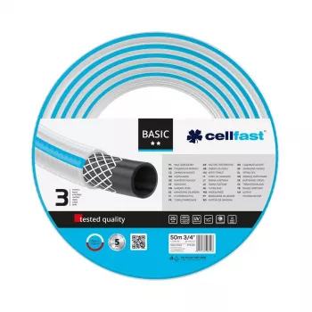 Sodo žarna Cellfast Basic 50 m, 1/2 colio skersmens, modelis 10-422
