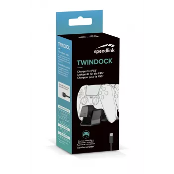 Įkrovimo stotelė SPEEDLINK TWINDOCK, skirta PS5 pulteliams