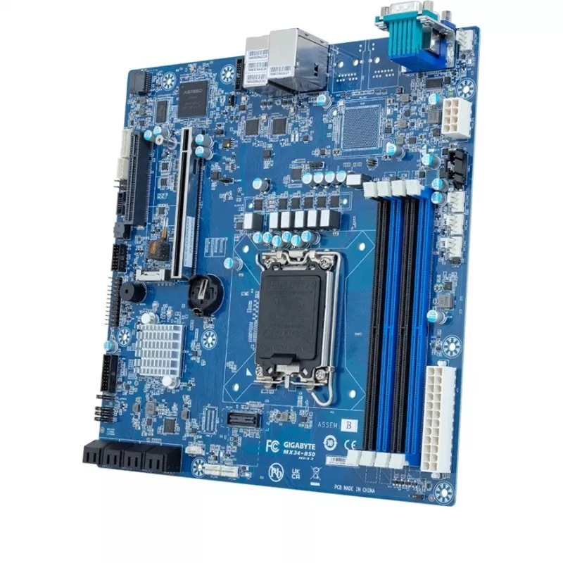 Motininė plokštė Gigabyte MX34-BS0 LGA 1700 Intel® Xeon® E-2400 / 6300 Intel® Pentium® Gold G7400 / G7400T Intel® C262