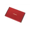 NATEC išorinis HDD dėklas RHINO GO (USB 3.0, 2.5 colio, raudonas)