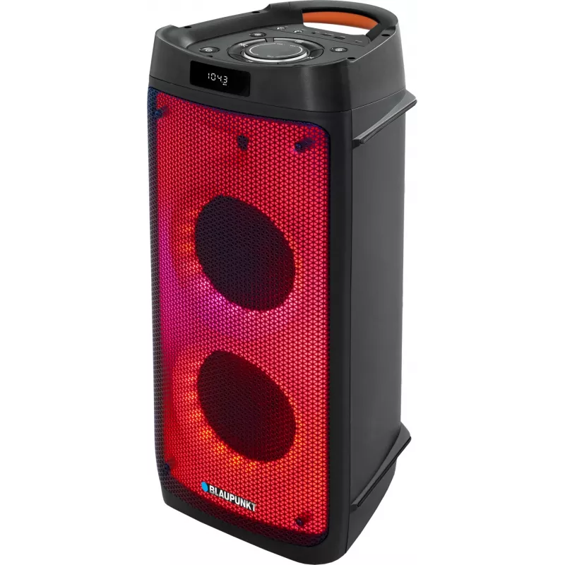Blaupunkt System Audio PLL FM USB/SD/BT 2xKaraoke FULL LED PartyBox