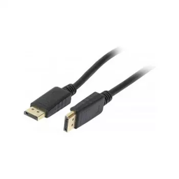 Laidas vaizdo DisplayPort 1.2, ST/ST, 1,5 m, Ultra HD 4k*2k 3840×2160 @ 60 Hz 4:4:4, 8 bit, CCS, Synergy 21 (S215439V2)