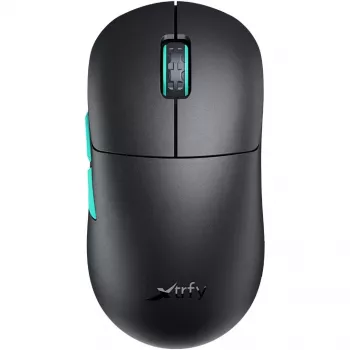 Xtrfy M8 Wired/Wireless Gaming Mouse 400-26000 CPI Low Front Ultra-light Unique (M8W-BLACK)